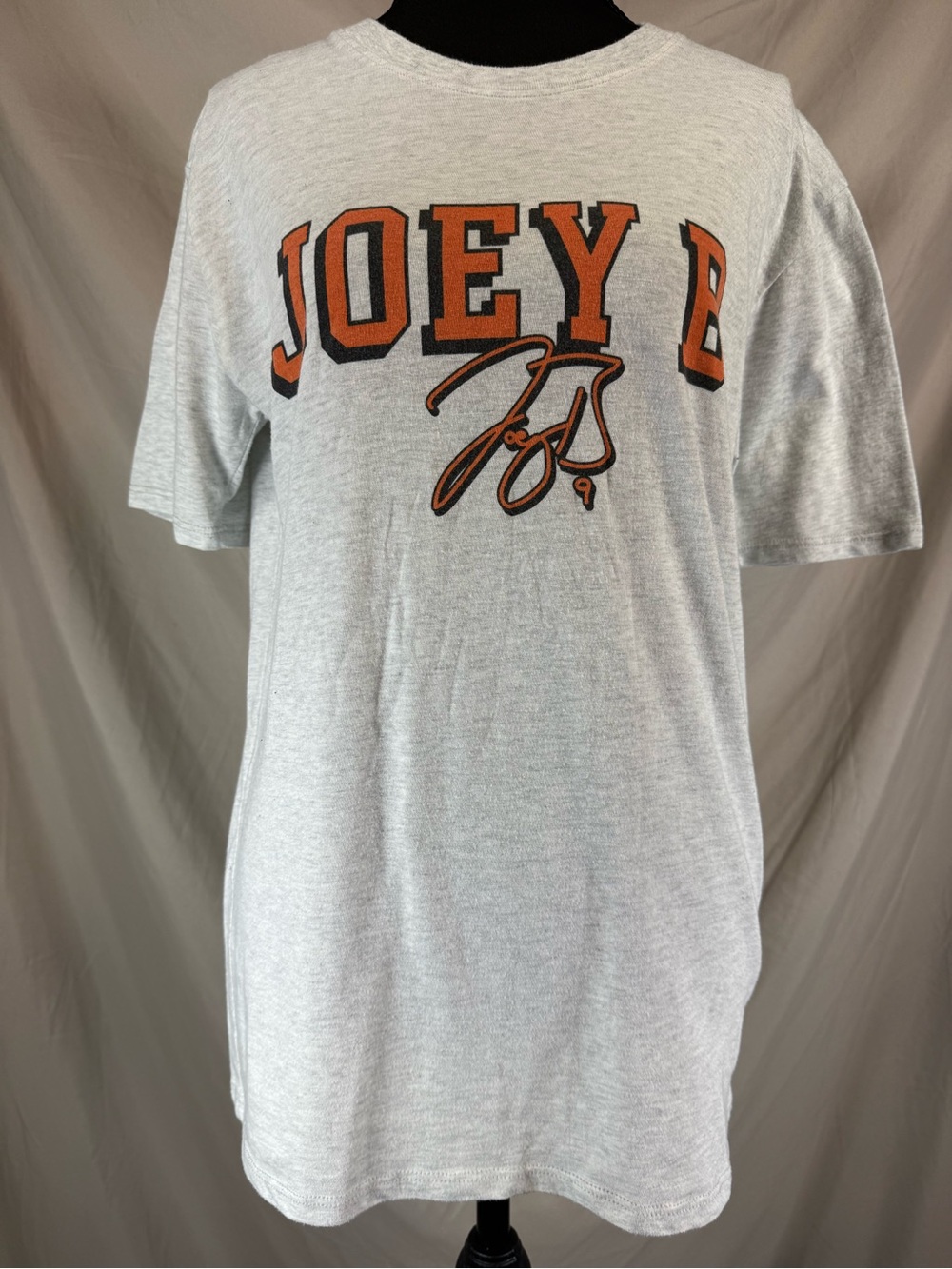 Where I’m‎ From “Joey B” Joe Burrow Graphic T-Shirt - Gray - Women’s Small